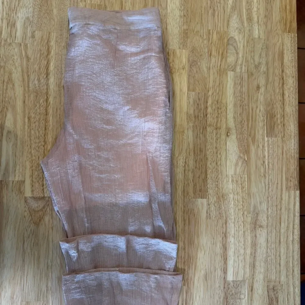 DAZY Star Series Pants XL‎ Pale Pink Straight Leg Lightweight High Waist